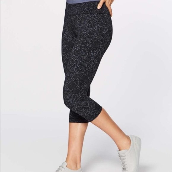 lululemon athletica Pants - Lululemon Align High Rise Black Gray Leggings 2